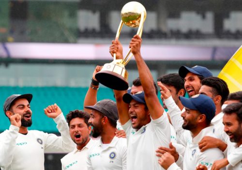 India secure historic Test series win.