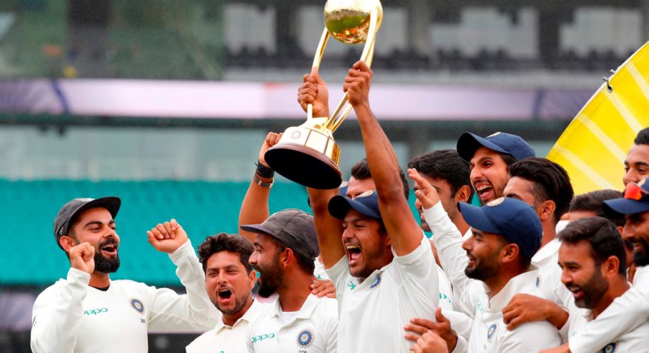 India secure historic Test series win.